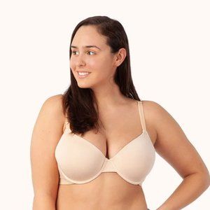 LIVELY all-day t-shirt bra in toasted almond size 34DD